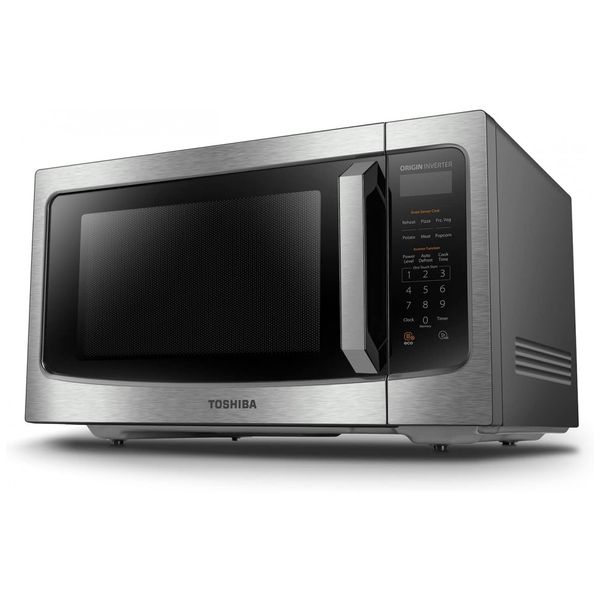 Micro-Ondas-de-Bancada-em-Aco-Inoxidavel-45L-com-6-Programas-foto-0