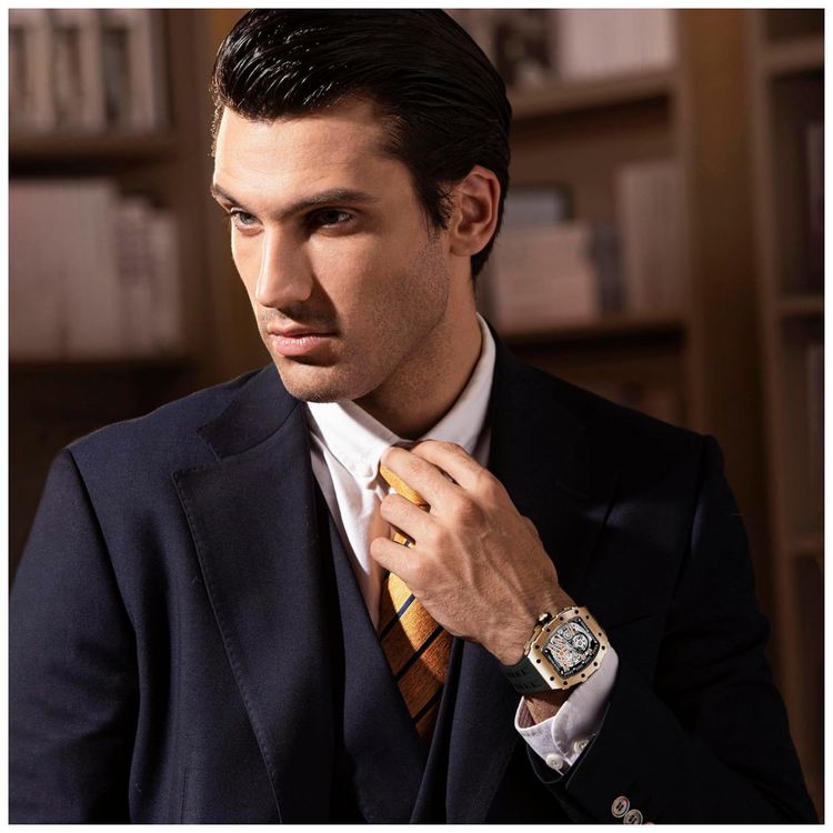 Relogio-Masculino-Automatico-Mecanico-a-Prova-dAgua-50M-foto-1