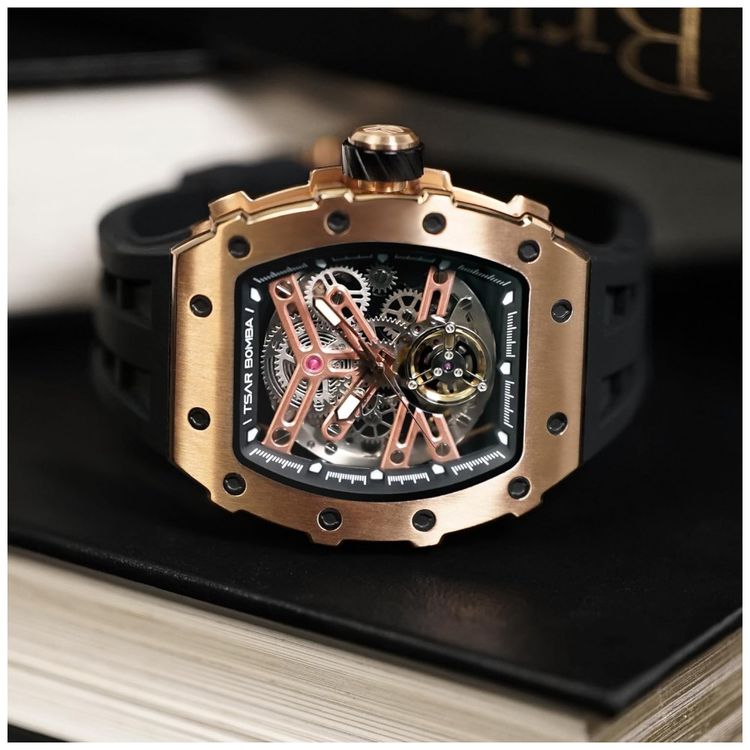 Relogio-Masculino-Automatico-Mecanico-a-Prova-dAgua-50M-foto-3