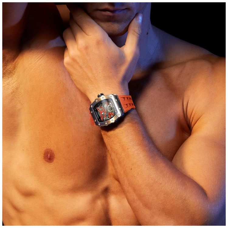Relogio-Masculino-Automatico-Mecanico-a-Prova-dAgua-50M-com-foto-4