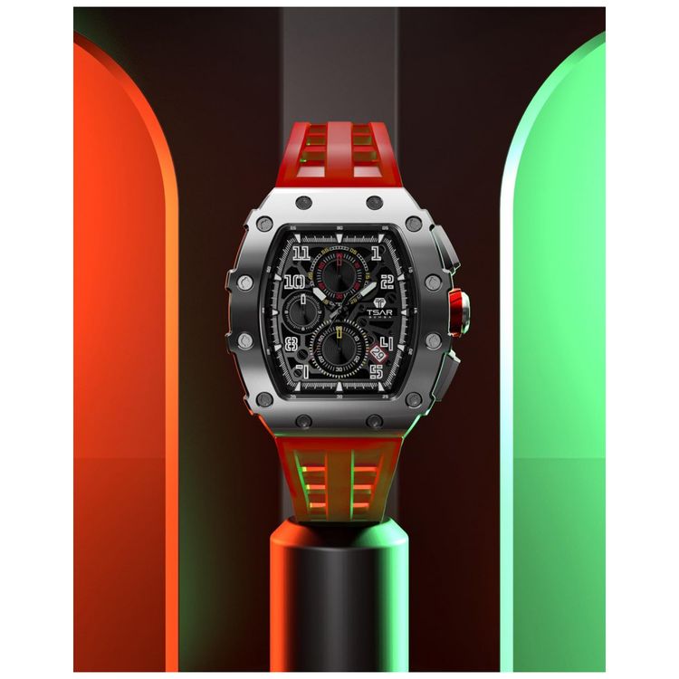 Relogio-Masculino-Automatico-Analogico-a-Prova-dAgua-50M-com-foto-2