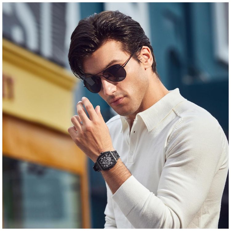Relogio-Masculino-Analogico-Quartzo-a-Prova-dAgua-50M-com-foto-1