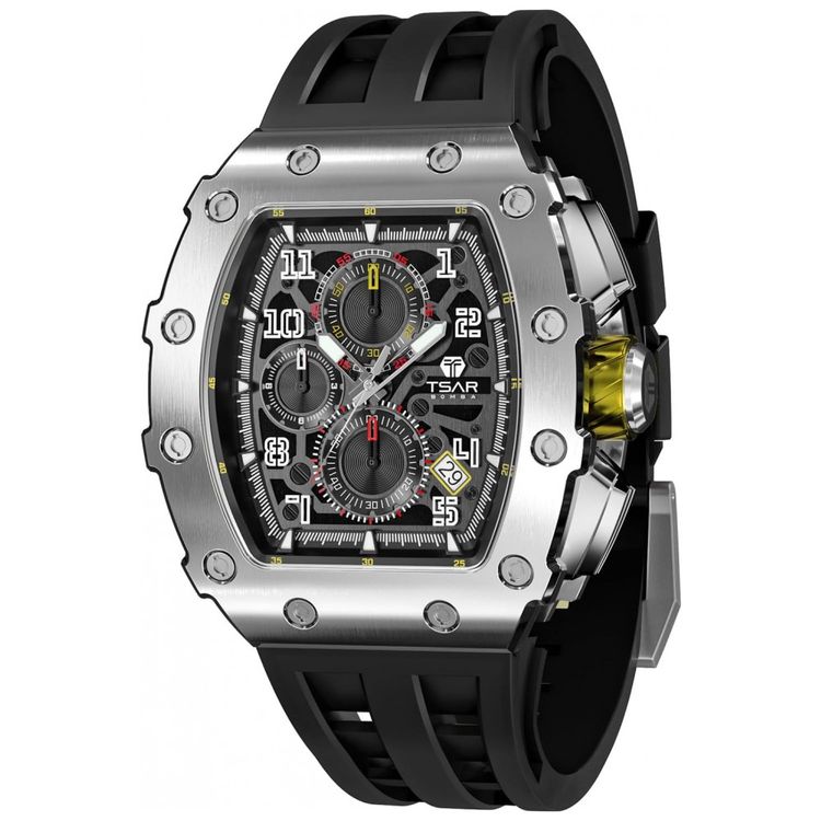 Relogio-Masculino-Automatico-Analogico-a-Prova-dAgua-50M-com-foto-0