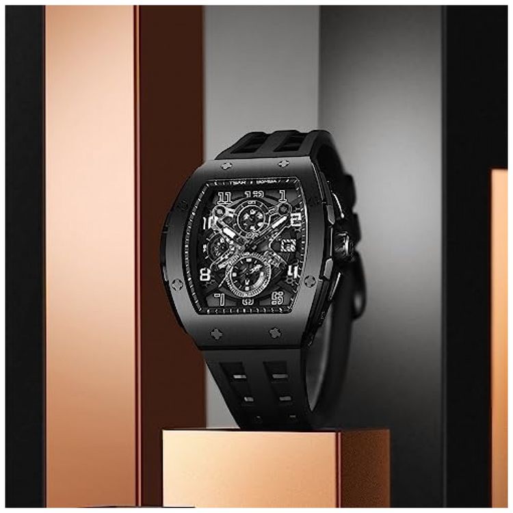 Relogio-Masculino-Analogico-Quartzo-a-Prova-dAgua-50M-com-foto-3