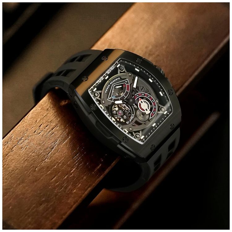 Relogio-Masculino-Analogico-Automatico-a-Prova-dAgua-50M-com-foto-2