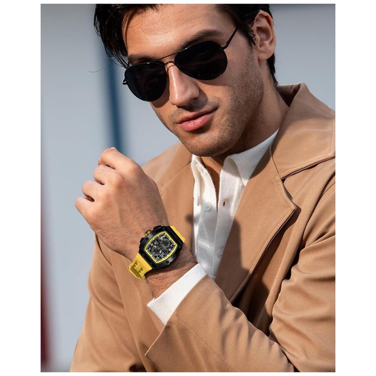 Relogio-Masculino-Analogico-Quartzo-a-Prova-dAgua-50M-com-foto-1