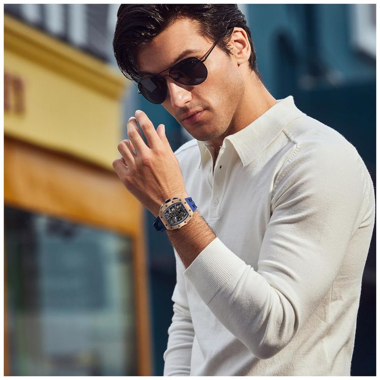 Relogio-Masculino-Analogico-Quartzo-a-Prova-dAgua-50M-com-foto-2