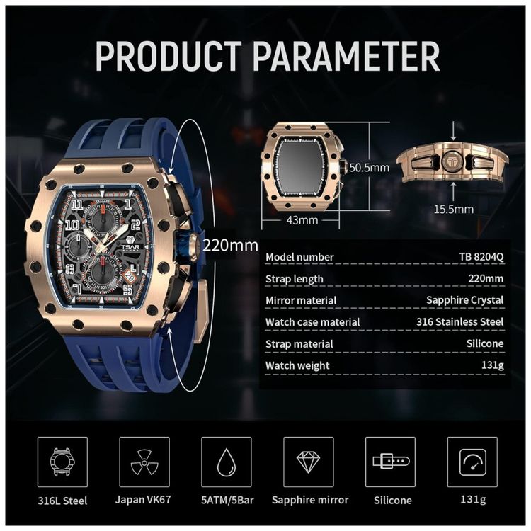 Relogio-Masculino-Analogico-Quartzo-a-Prova-dAgua-50M-com-foto-4