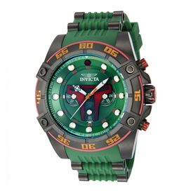Relogio-Masculino-Invicta-Star-Wars-Boba-Fett-Preto-e-Verde-foto-0