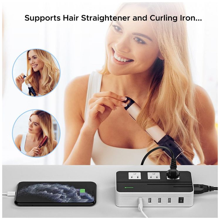 Transformador-de-Tensao-220V-a-110V-230W-com-4-Portas-USB-C-foto-1