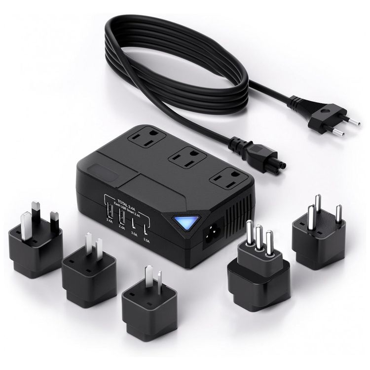 Transformador-de-Tensao-100V-para-220V-ate-250W-com-2-Portas-foto-0