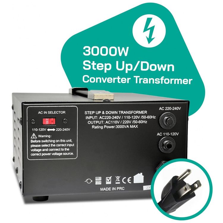 Transformador-de-Tensao-3000W-Converte-110V-para-220V-ou-foto-1