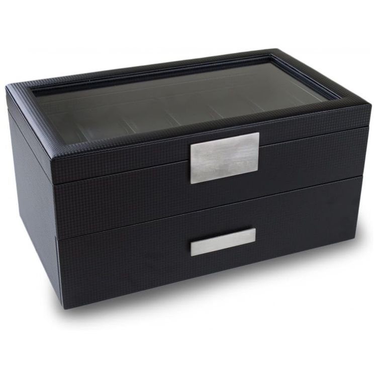 Caixa-Estojo-de-Fibra-de-Carbono-para-Relogios-com-24-foto-3