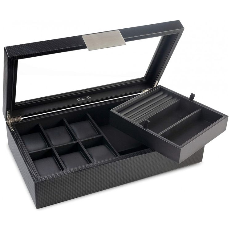 Caixa-Estojo-de-Fibra-de-Carbono-e-Visor-de-Vidro-para-foto-4