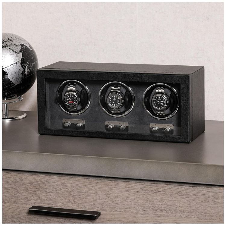 Caixa-Estojo-Rotativo-Automatico-para-Relogios-3-Lugares-foto-1