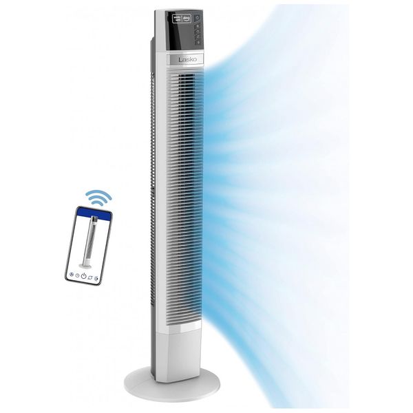 Ventilador-de-Torre-Oscilante-com-4-Velocidades-Alexa-e-foto-0