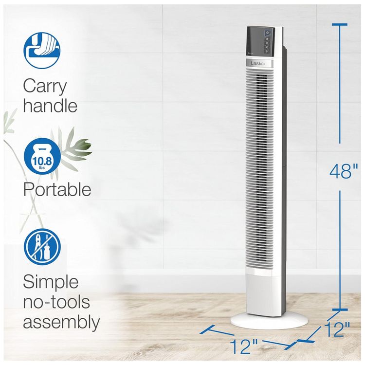 Ventilador-de-Torre-Oscilante-com-4-Velocidades-Ajuste-foto-5