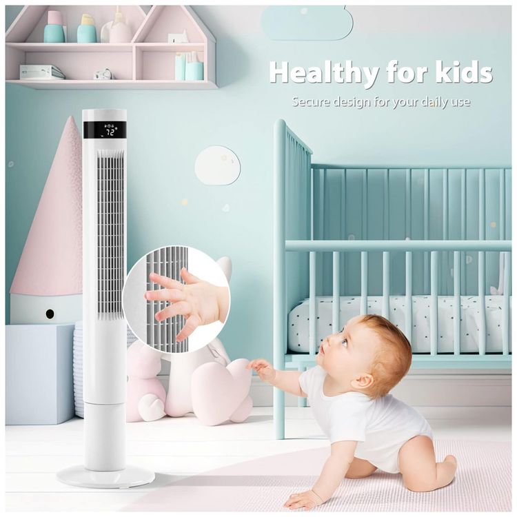 Ventilador-de-Torre-Oscilante-com-3-Velocidades-Modo-foto-3
