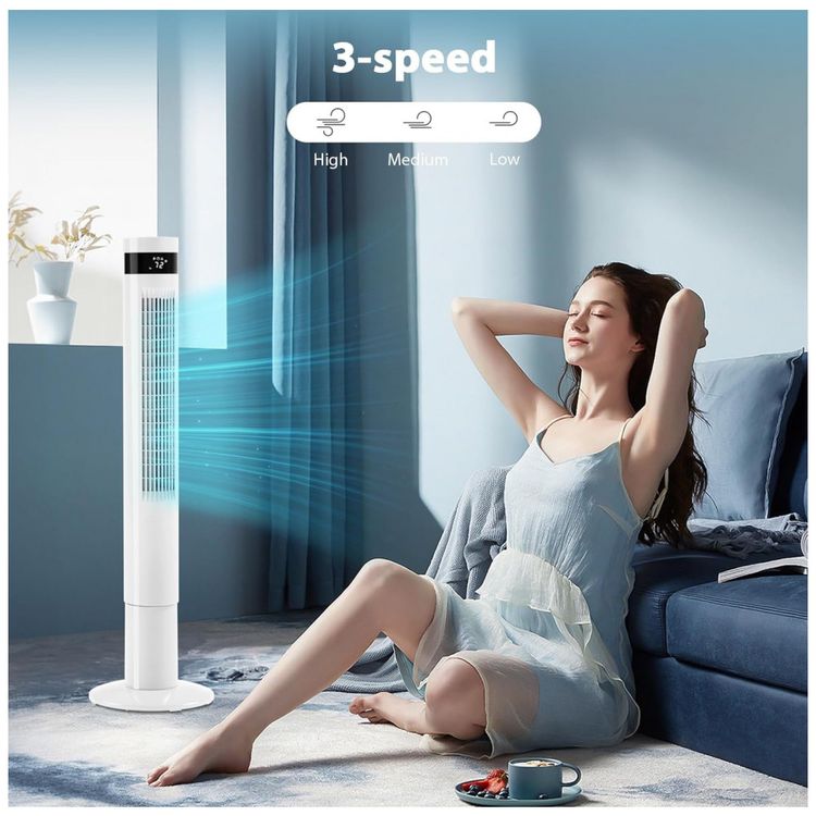 Ventilador-de-Torre-Oscilante-com-3-Velocidades-Modo-foto-4