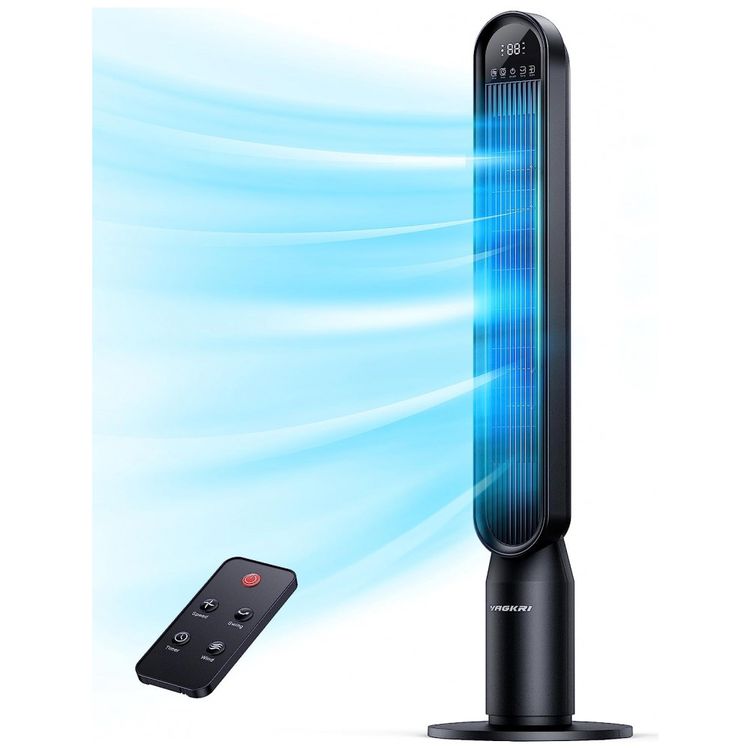 Ventilador-de-Torre-Oscilante-com-4-Velocidades-Controle-foto-0