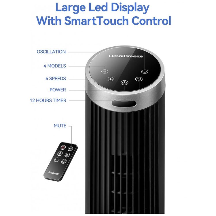 Ventilador-de-Torre-Digital-sem-Laminas-com-4-Velocidades-foto-5