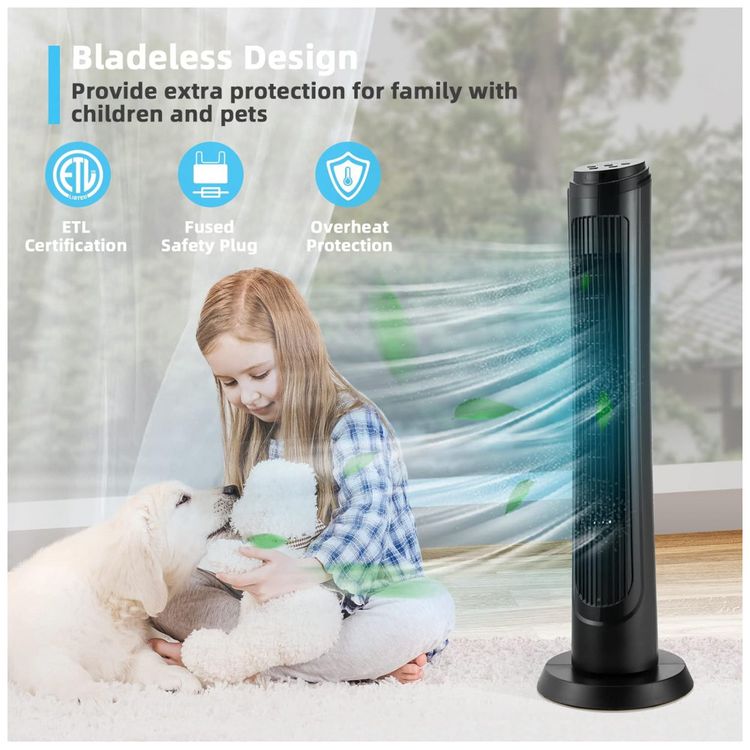 Ventilador-de-Torre-com-3-Modos-4-Velocidades-e-Controle-foto-2