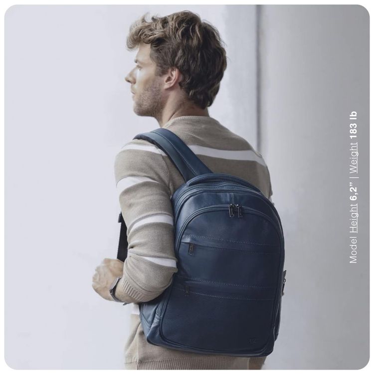 Mochila-Masculina-de-Couro-para-Laptop-VELEZ-Azul-foto-1