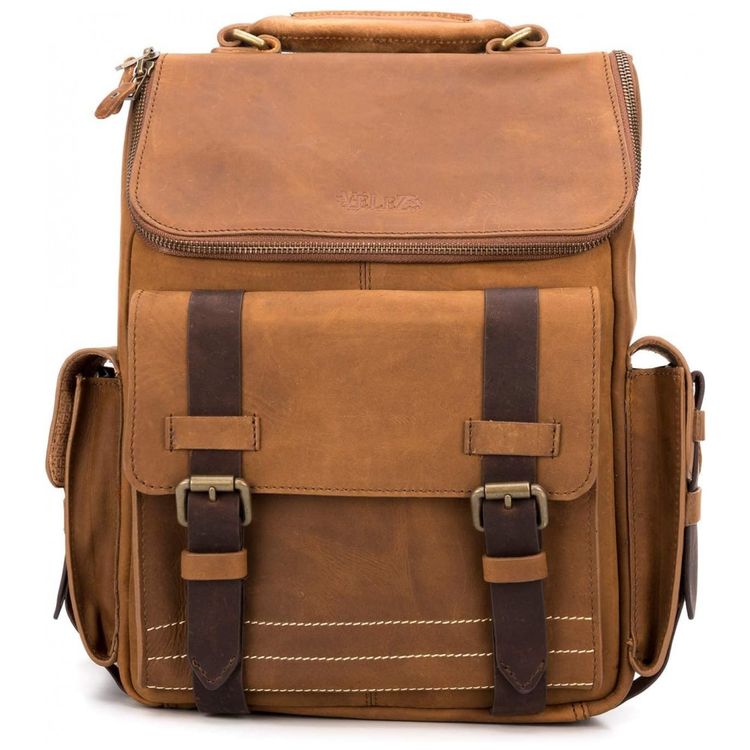 Mochila-Feminina-de-Couro-para-Laptop-VELEZ-Marrom-foto-0