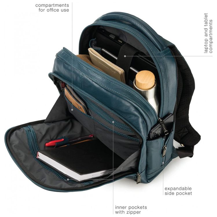Mochila-Masculina-de-Couro-para-Laptop-VELEZ-Azul-foto-4