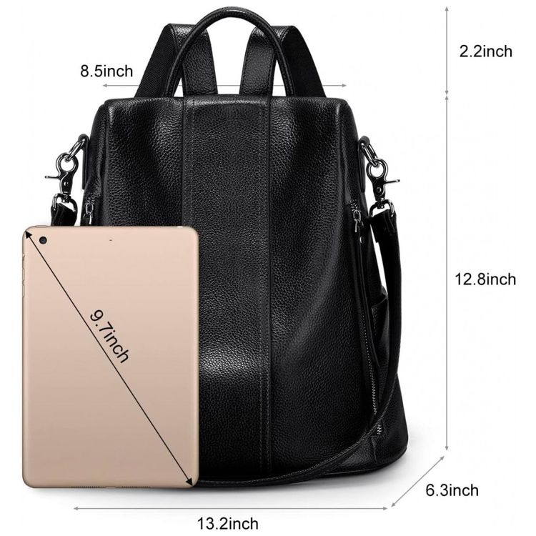 Mochila-Feminina-de-Couro-Conversivel-para-Bolsa-de-Ombro-S-foto-3