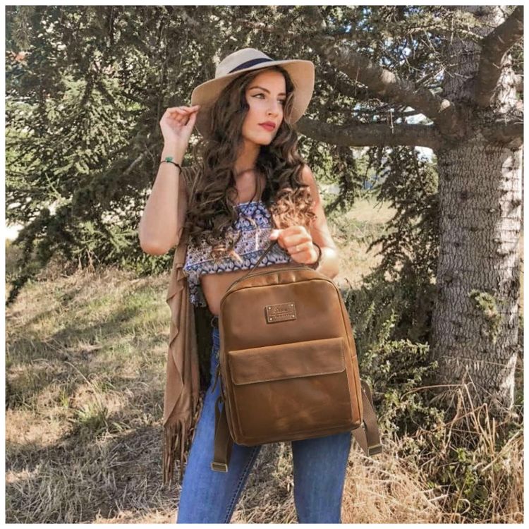 Mochila-Feminina-de-Couro-com-Alca-para-Bagagem-S-ZONE-foto-1