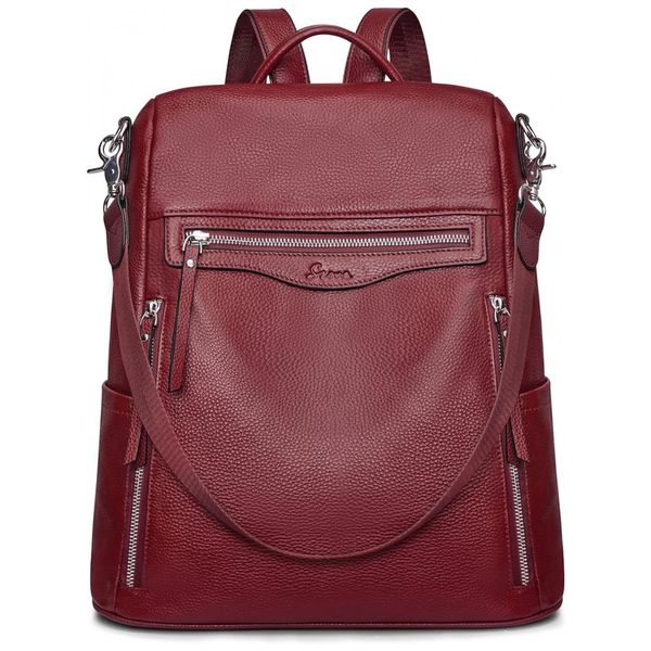 Mochila-Feminina-de-Couro-conversivel-para-Bolsa-de-Ombro-S-foto-0