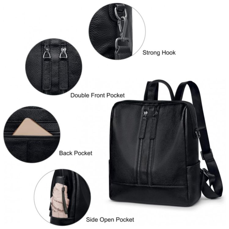 Mochila-Feminina-de-Couro-Conversivel-para-Bolsa-de-Ombro-S-foto-2