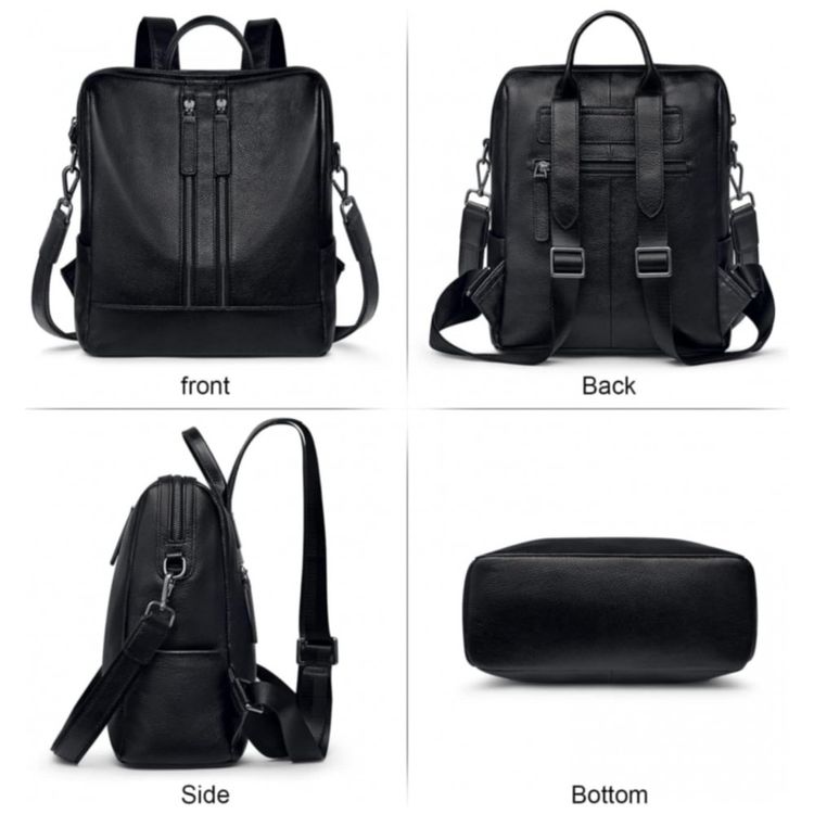 Mochila-Feminina-de-Couro-Conversivel-para-Bolsa-de-Ombro-S-foto-5