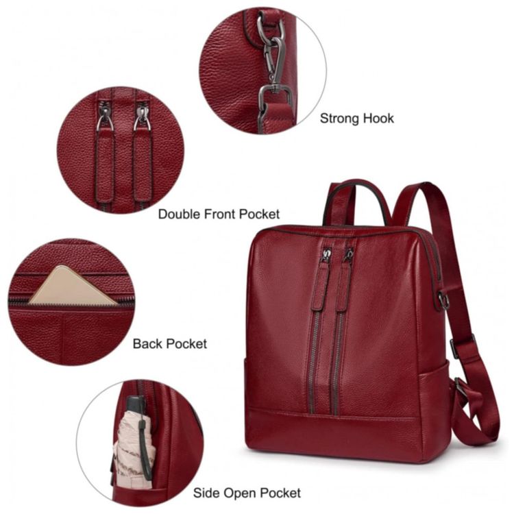 Mochila-Feminina-de-Couro-Conversivel-para-Bolsa-de-Ombro-S-foto-2