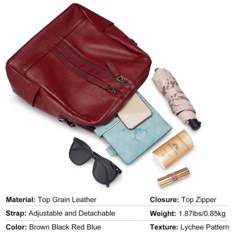 Mochila-Feminina-de-Couro-Conversivel-para-Bolsa-de-Ombro-S-foto-4