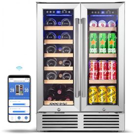 Adega-Climatizada-Dupla-para-19-Garrafas-e-57-Latas-com-foto-0