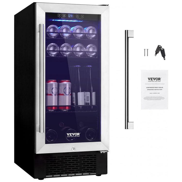 Adega-Climatizada-85L-com-Prateleiras-Ajustaveis-para-ate-96-foto-0