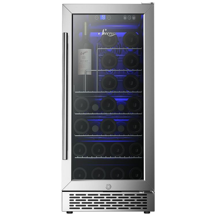 Adega-Climatizada-para-32-Garrafas-eou-86-Latas-com-Controle-foto-0