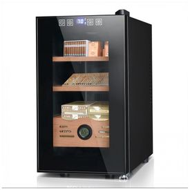 Umidor-Eletrico-para-Charutos-50L-com-Prateleiras-e-foto-0