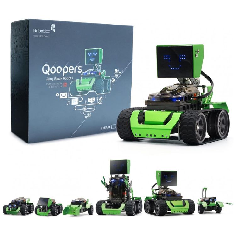Kit-de-construcao-de-Robo-de-Programacao-6-em-1-com-Controle-foto-0