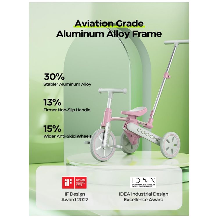 Triciclo-Infantil-3-em-1-para-Equilibrio-com-Kit-de-Pedais-foto-5