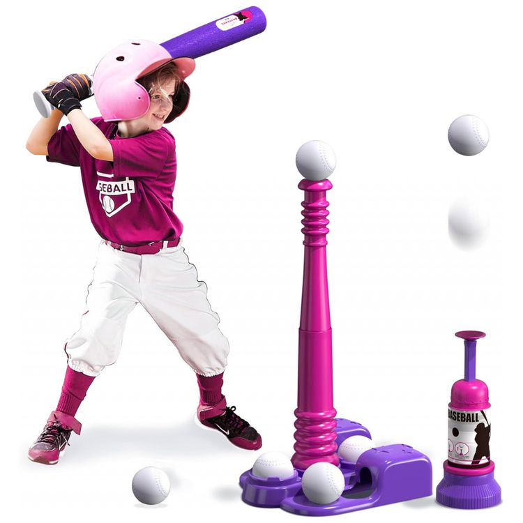 Kit-Beisebol-com-Arremessador-Automatico-e-6-Bolas-para-foto-0
