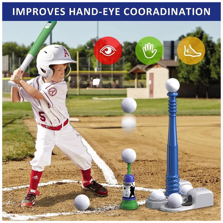 Kit-Beisebol-com-Arremessador-Automatico-e-6-Bolas-para-foto-3