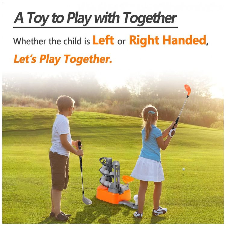 Kit-de-Golfe-com-15-Bolas-e-1-Taco-para-Meninos-e-Meninas-foto-3