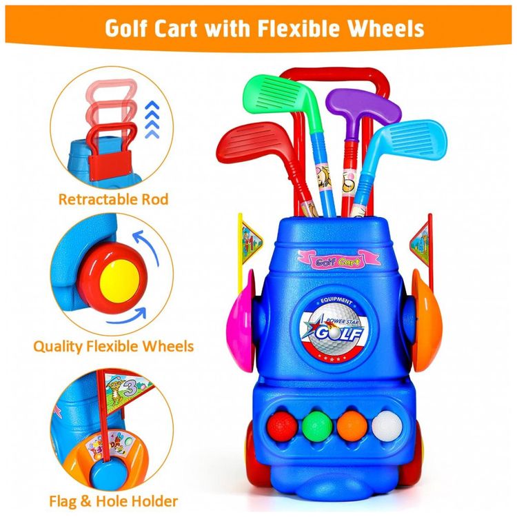 Conjunto-de-Tacos-de-Golfe-Infantil-para-Criancas-de-3-a-6-foto-1
