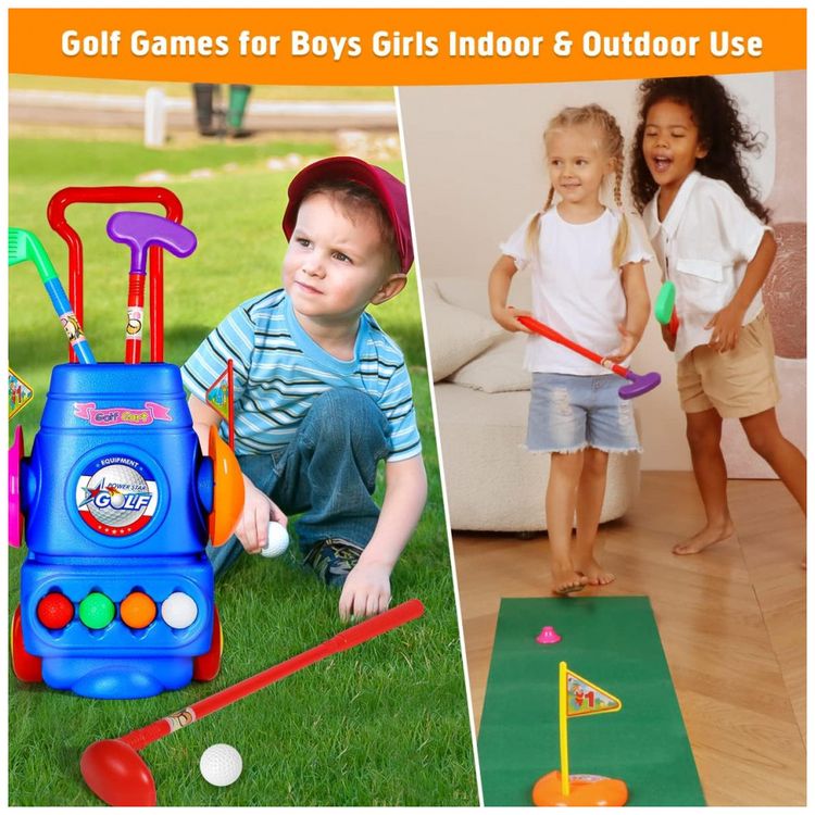 Conjunto-de-Tacos-de-Golfe-Infantil-para-Criancas-de-3-a-6-foto-2