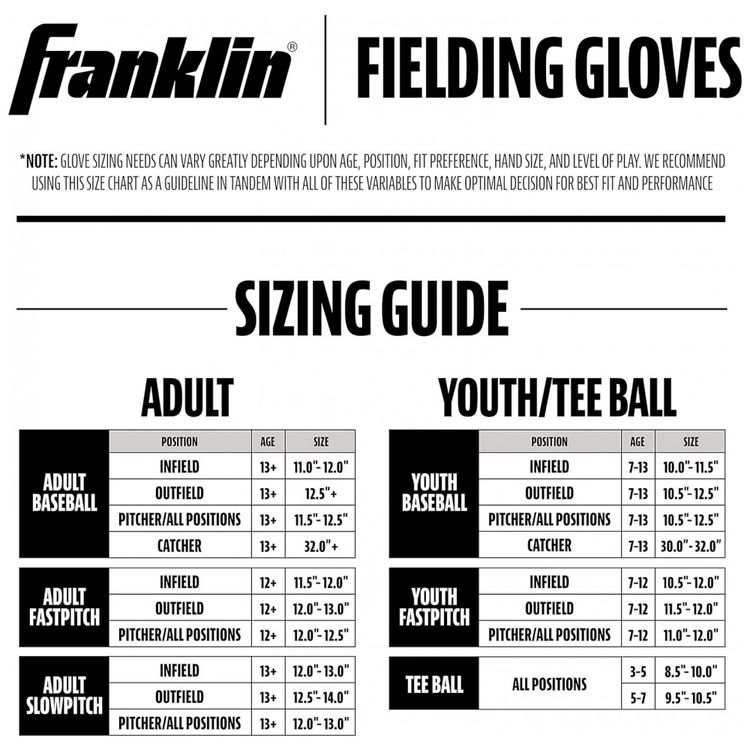Luva-de-Beisebol-para-Criancas-de-5-a-7-Anos-Franklin-foto-5