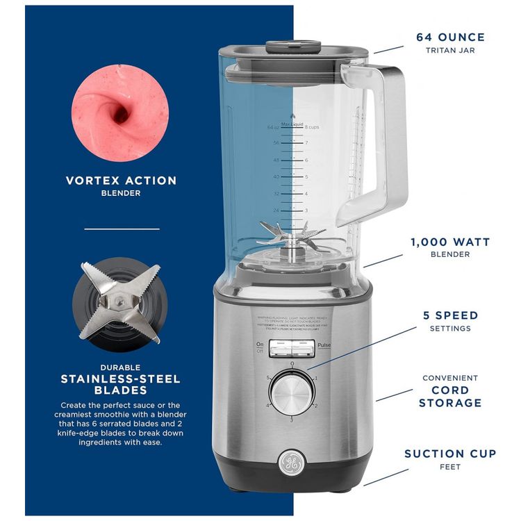Liquidificador-de-Bancada-1.9L-com-5-Velocidades-e-Funcao-foto-1