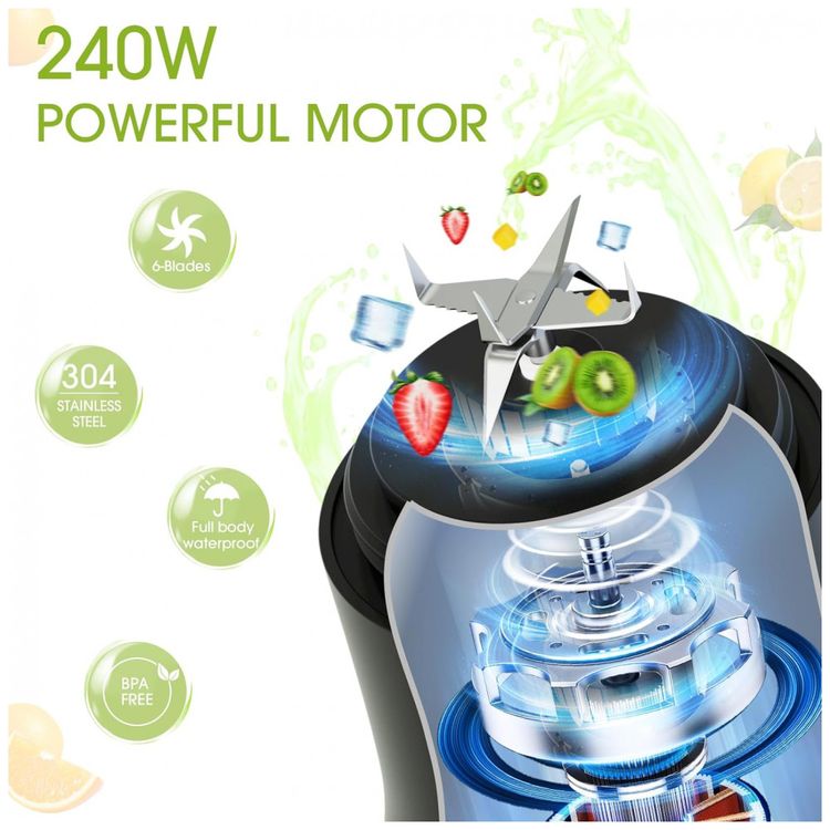Liquidificador-Pessoal-Portatil-600mL-com-6-Laminas-e-Trava-foto-2